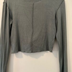 Zara long sleeves tshirt seams on the outside